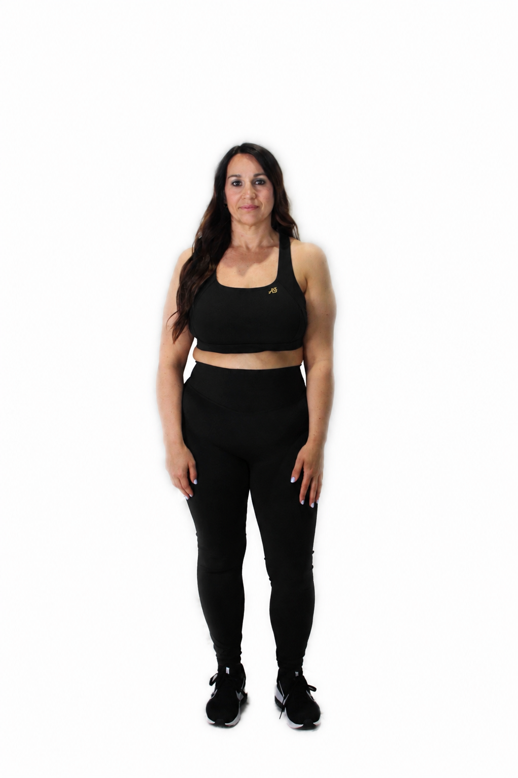 CLASSIC CROSS BACK BRA - BLACK