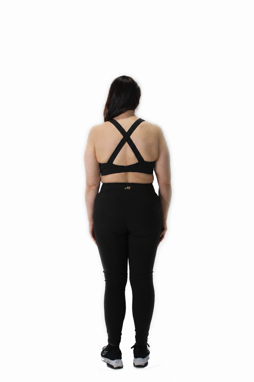 CLASSIC CROSS BACK BRA - BLACK
