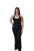 CLASSIC HALTER TOP - BLACK